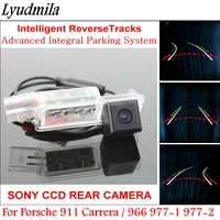 car intelligentized dynamic trajectory reversing tracks camera for porsche 911 carrera 966 977 1 977 2 hd ccd rear view camera
