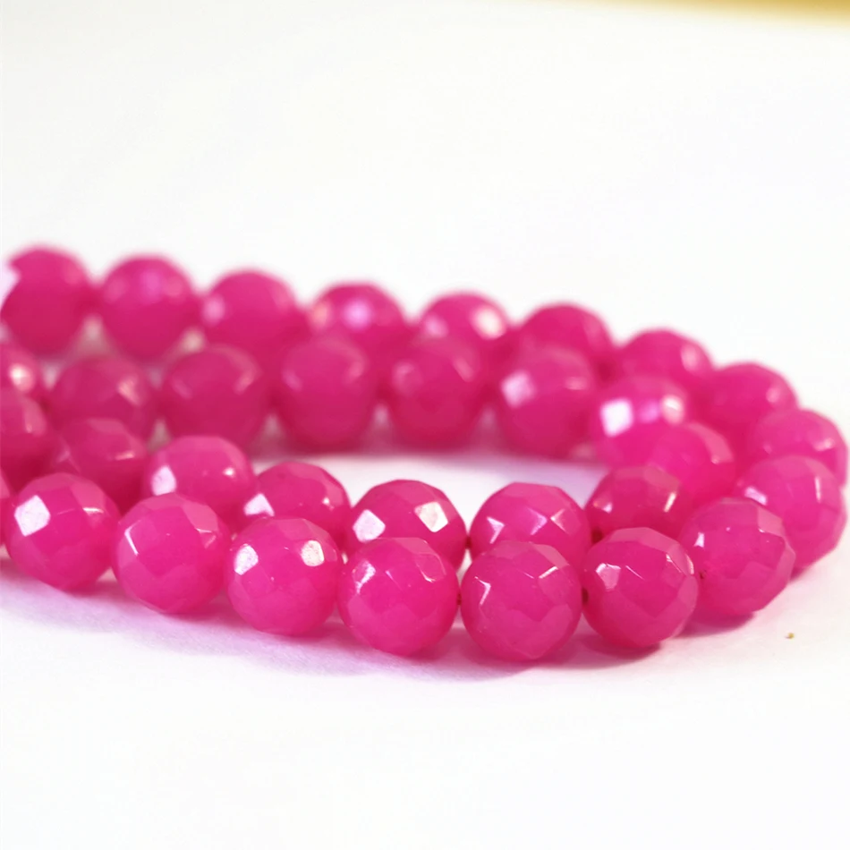 Блестящие круглые бусины с гранями 4 мм 6 8 10 12 B14|loose beads|fashion beadsbeads fashion |