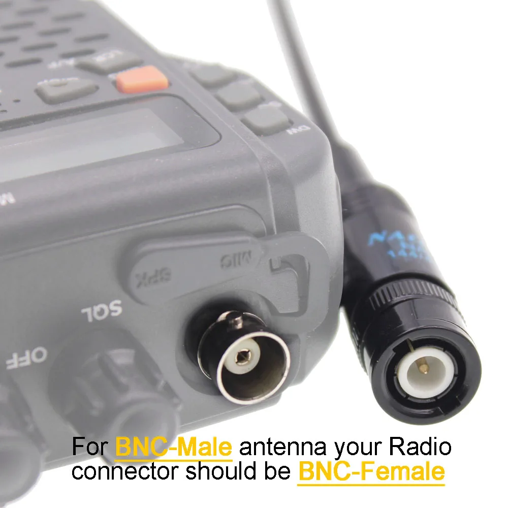 Новая антенна NAGOYA NA-771 DUAL BAND 144/430 МГц U/V BNC антенна для IC-V8 IC-V82 IC-V85 TK308 двухстороннее радио с бесплатной доставкой;