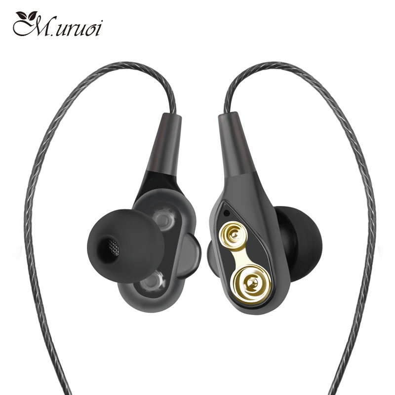 M. uruoi двойной динамик спортивные наушники Bluetooth Беспроводная гарнитура активный
