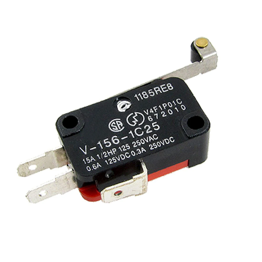 Микро концевой Переключатель длинный роликовый рычаг с петлей Arm SPDT оснастки