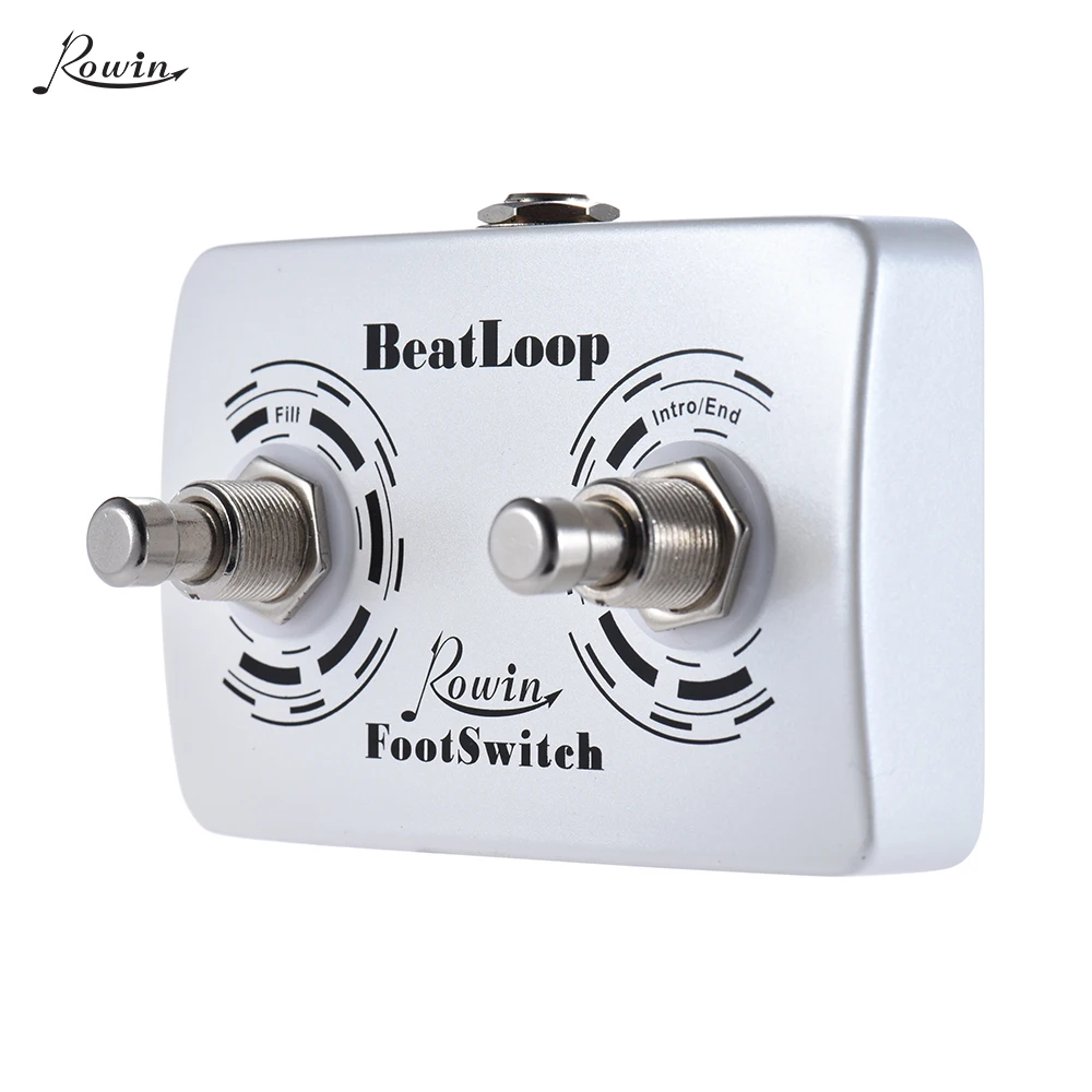 Rowin BeatLoop двойной Педальный переключатель ножной выключатель для езды на