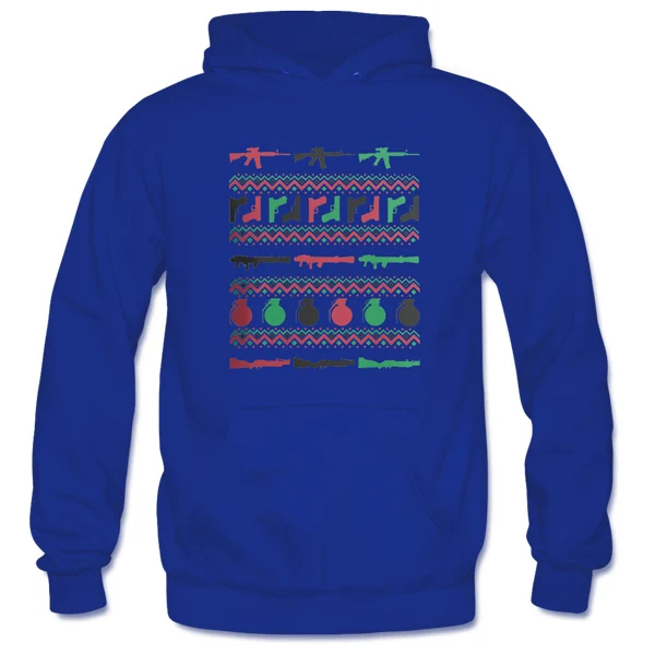 Унисекс огнестрельного оружия Санта Клаус руки подарок тонкой осень зима