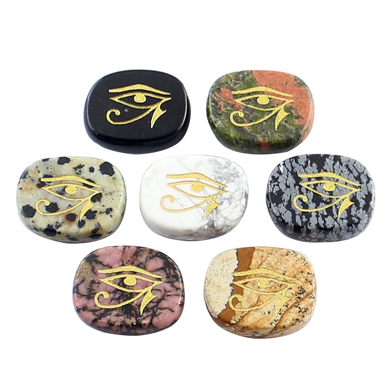 Украшения из натурального кристалла Кварцевая вырезанная красная яшма для