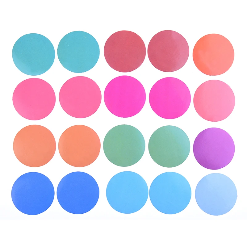 46 шт красочные эстетики Круглый дневник блокнот для заметок наклейки пакет Kawaii