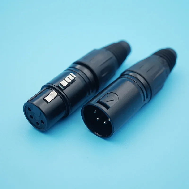 Штепсельная Вилка XLR 3/4/5 10 шт./лот|xlr connector|xlr audio connectorsjack connector |