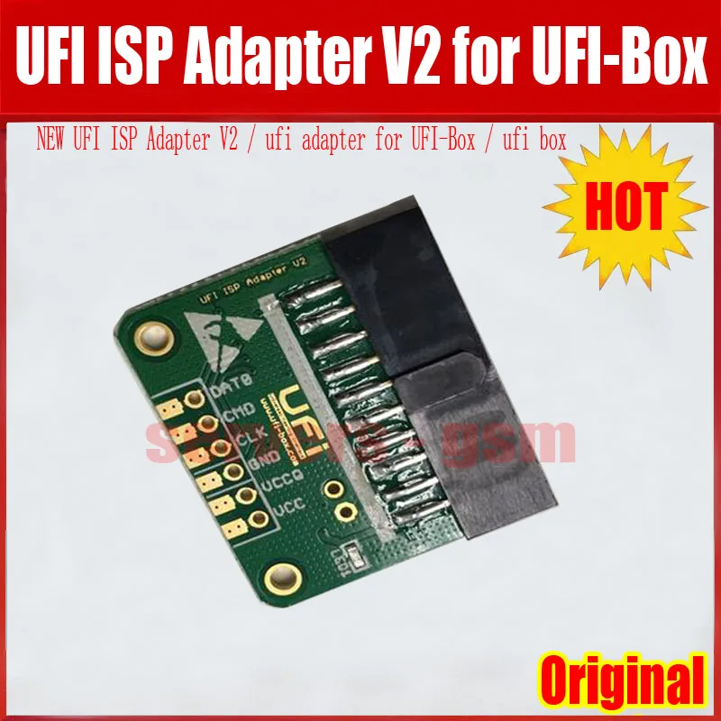 Новый оригинальный UFI ISP адаптер V2 / ufi для Box box|Детали устройств связи| |