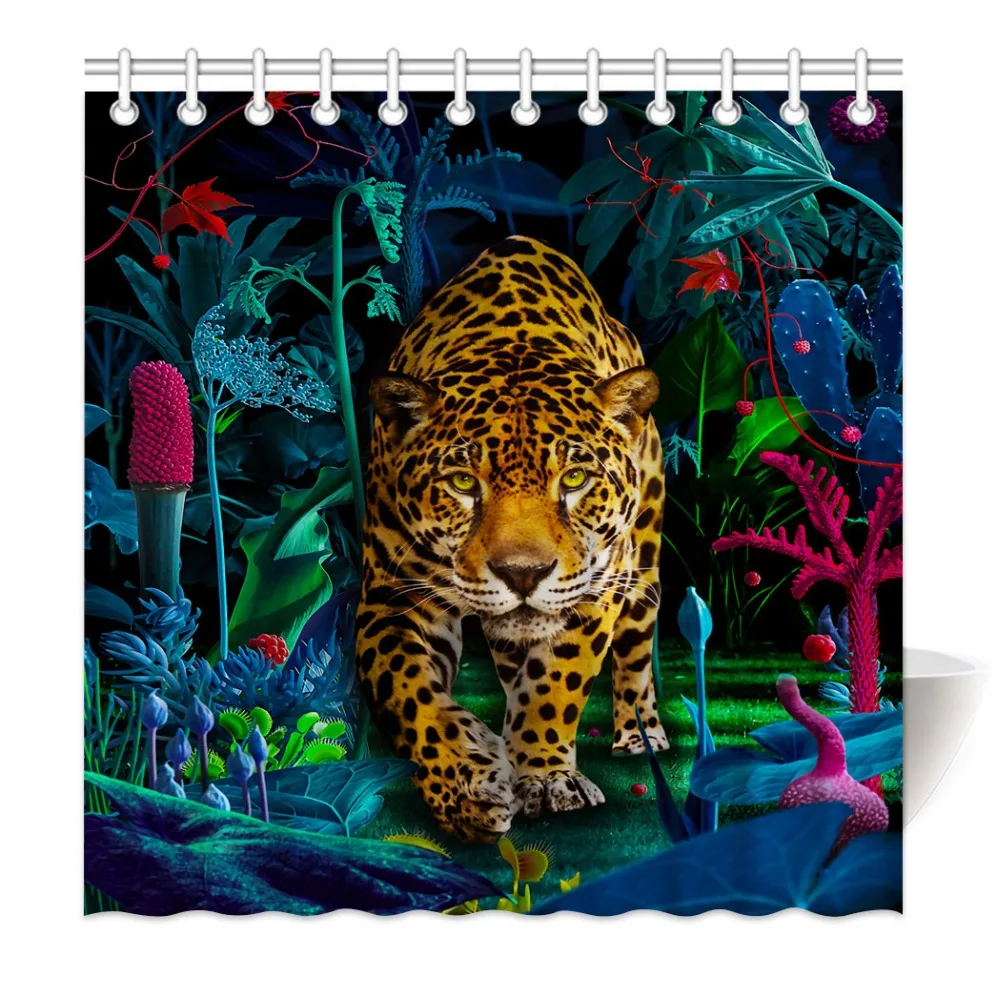 HommomH душевая занавеска из водонепроницаемой ткани с крючками для ванной