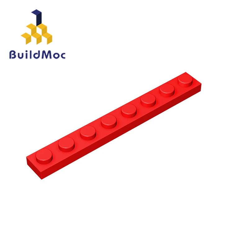 BuildMOC совместимые сборы частицы 3460 1x8 для строительных блоков детали сделай сам