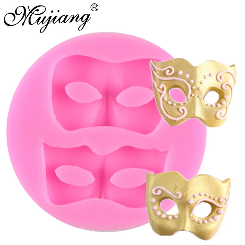 Маска для маскарада силиконовая форма аксессуары украшения тортов конфеты