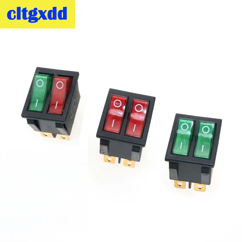 Cltgxdd 1 шт. 6-контактный 16 А 250 в 20 125 защелкивающийся светильник Ной выключатель