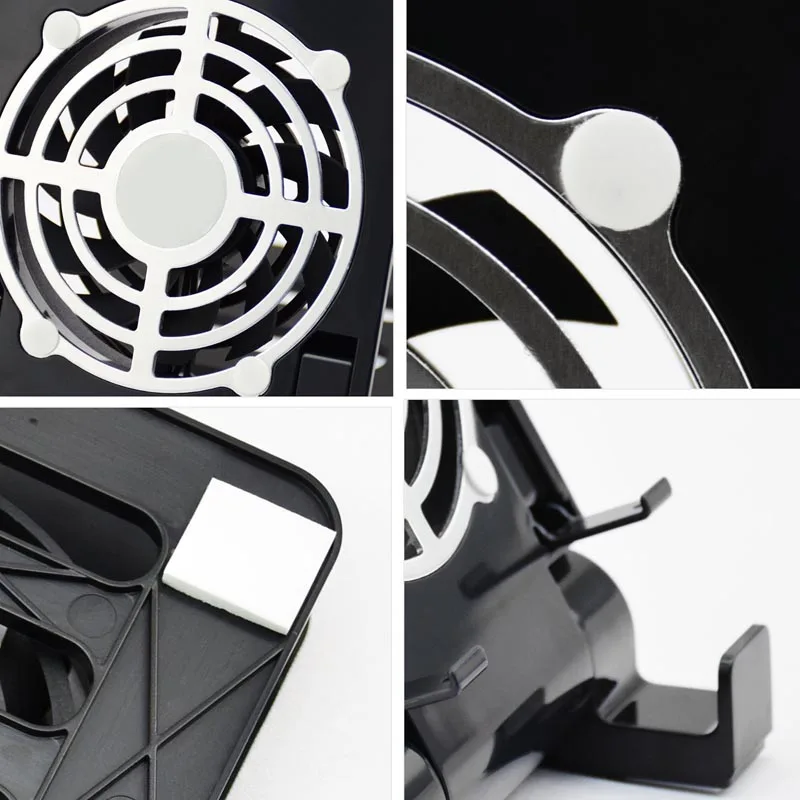 USB Настольный вентилятор для телефона тихий охлаждающий коврик радиатор со