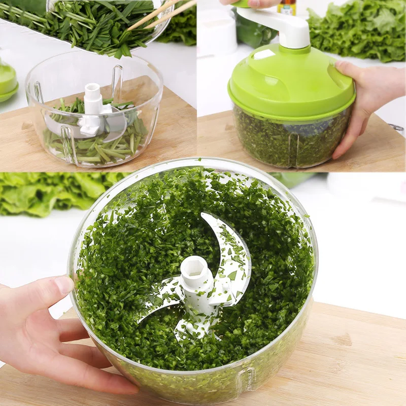 Резак для овощей QuickDone ручной скоростной измельчитель спиральный слайсер