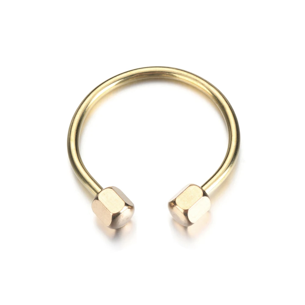 Creative Portable Brass Keychain Portable Unique DIY Craft Tools Whistle Ruler Key Ring Pendant Jewelry Keychain Accessories