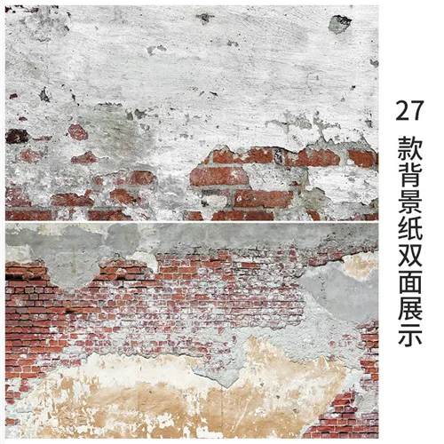 Оранжевый, красный Двусторонний фон для фотосъемки 55*86 см, фон для фотосъемки с изображением древесины, бумажная доска, Фотофон для еды и мини-предметов - Цвет: Оранжевый, красный