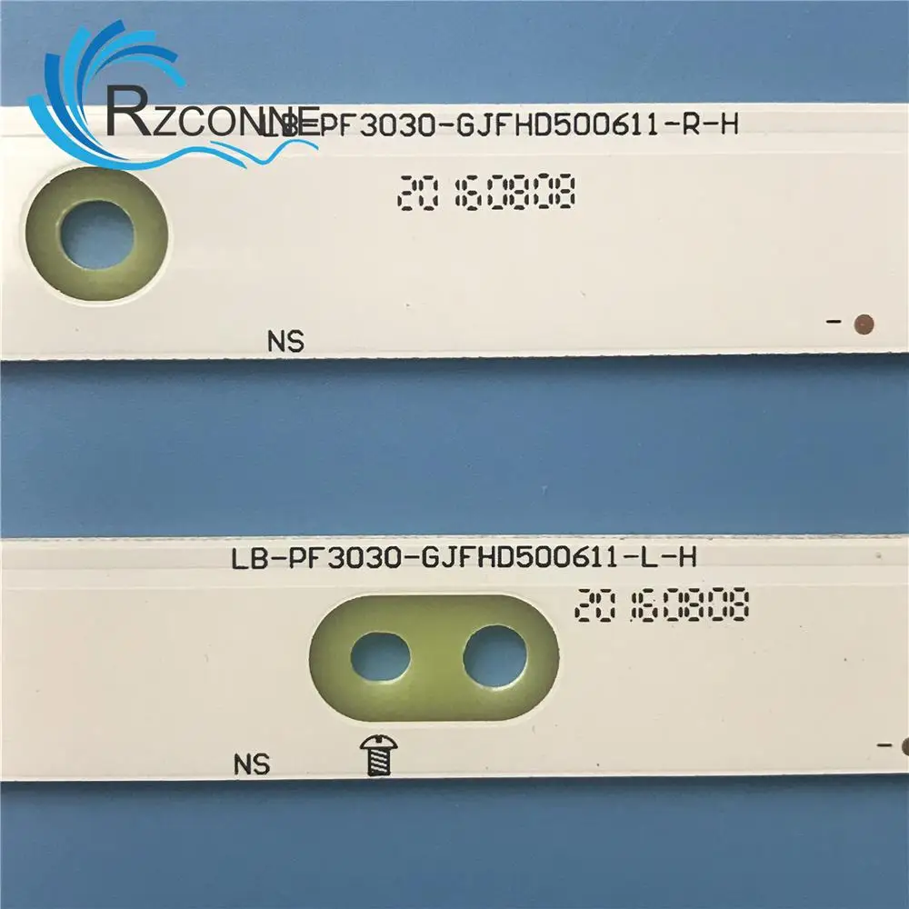 Светодиодный Подсветка полосы для YX-11800731B0-2E562-0-A-539+ YX-11800732B0-2E562-0-A-539 TPT500DK-QS1 TPT500UK-DJ2QS5.N
