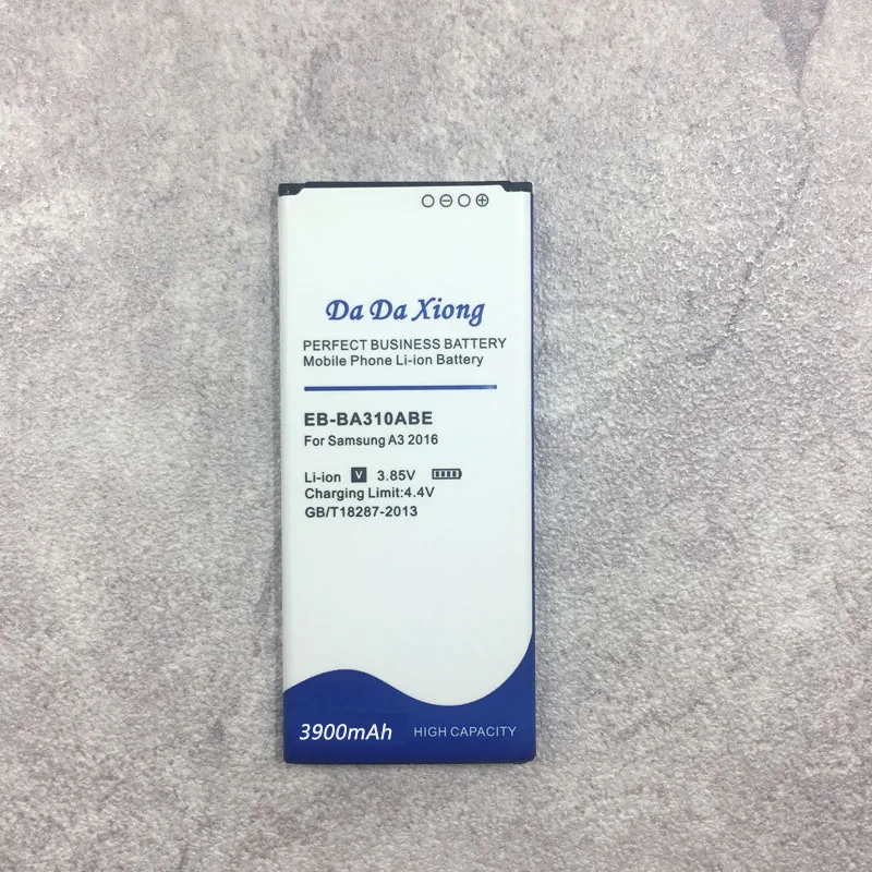 Da Xiong 3900mAh EB-BA310ABE аккумулятор для samsung Galaxy A310 A3 A3100 A310F Edition A5310
