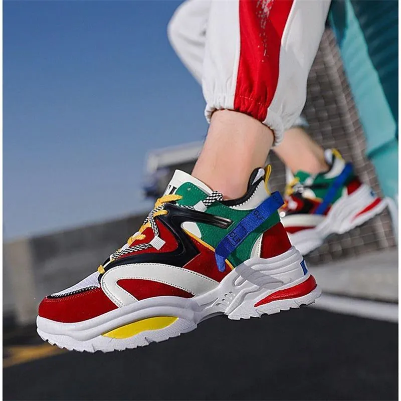 2019 Harajuku Autumn Vintage Sneakers Men Breathable Mesh Casual Shoes Comfortable Fashion Tenis Masculino Adulto | Обувь