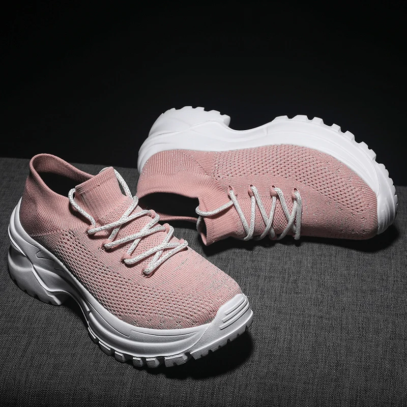 Женские кроссовки Ins Pop дышащая обувь для бега спортивная отдыха Zapatos