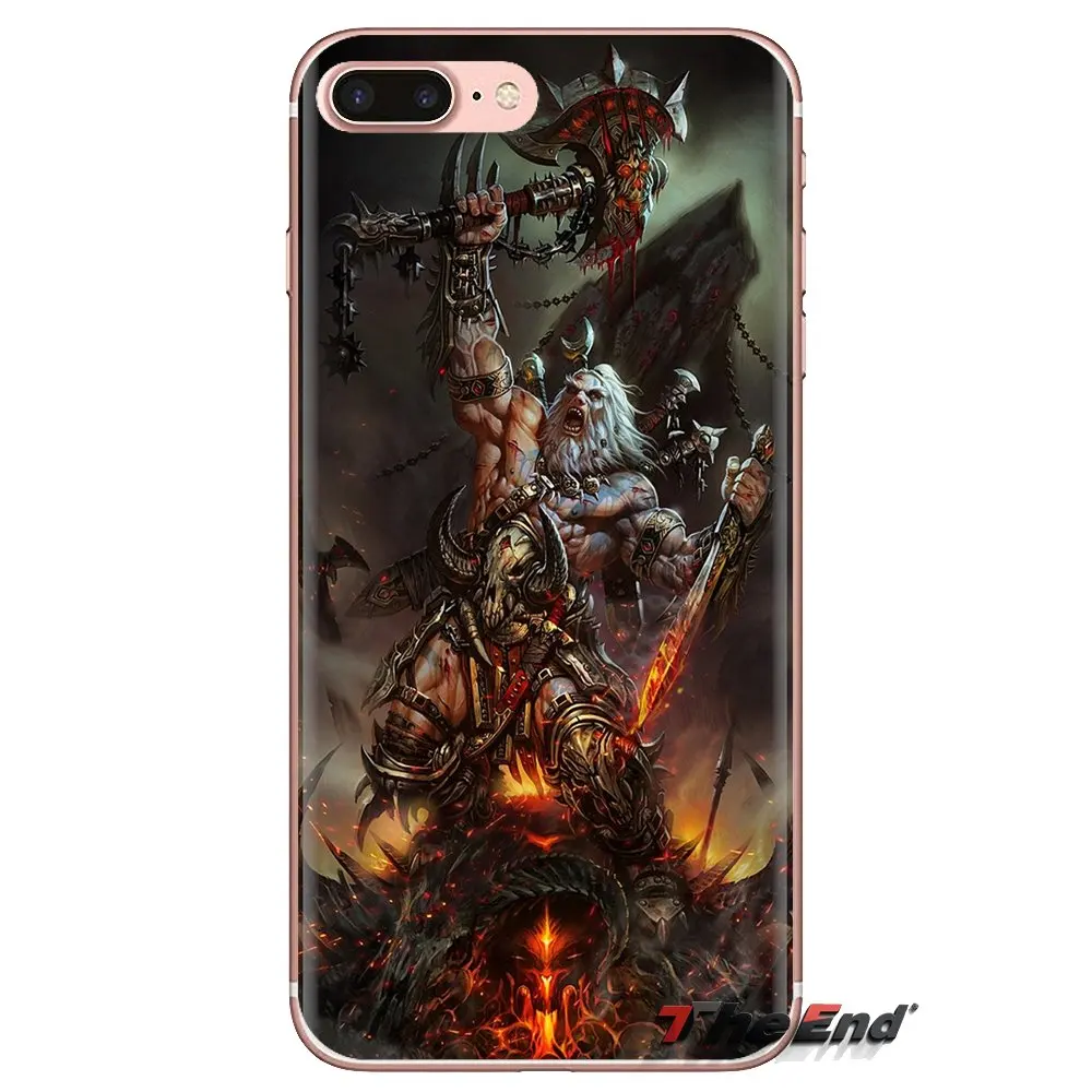 cool game Diablo 3 Soft Transparent Shell Covers For Huawei Mate Honor 4C 5C 5X 6X 7 7A 7C 8 9 10 8C 8X 20 Lite Pro |