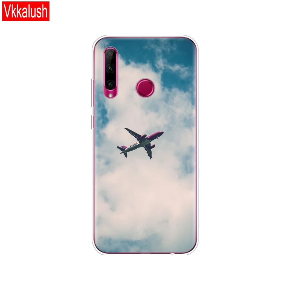 80032 Honor 10i чехол Honor 10i HRY-LX1T чехол Силиконовый ТПУ задняя крышка чехол для телефона для huawei Honor 10i Honor10i 10 I 6,21 дюймов - Цвет: 80032
