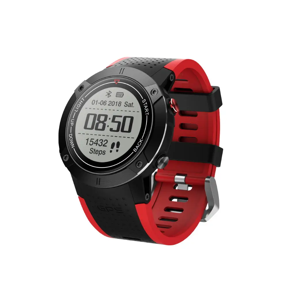 Red 696 DM18 Smart Bracelet IP68 Waterproof Pedometer Heart Rate Monitor Fitness Tracker Smart Wristband Multi Sport Smart Band - Цвет: Red