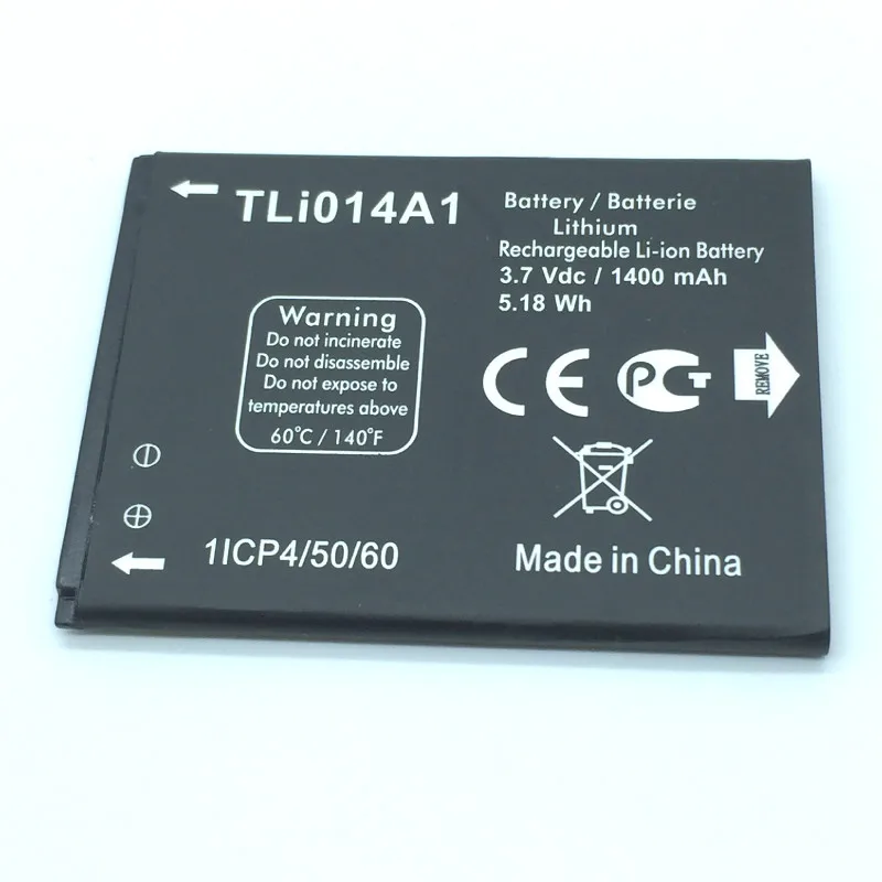 Аккумулятор 1400 мАч для Alcatel Pixi 3 4 5