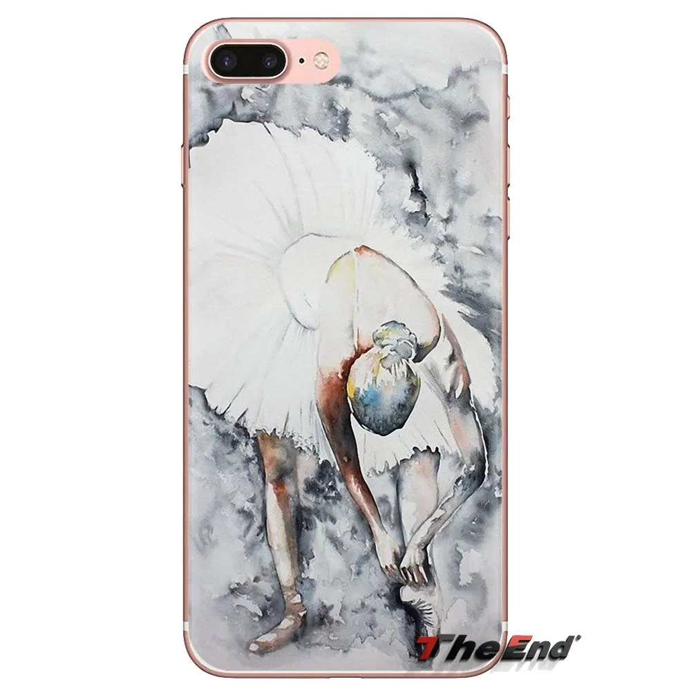 For LG Spirit Motorola Moto X4 E4 E5 G5 G5S G6 Z Z2 Z3 G2 G3 C Play Plus Mini Soft Bag Case Ballet Dance Girl Ballerina slippers |