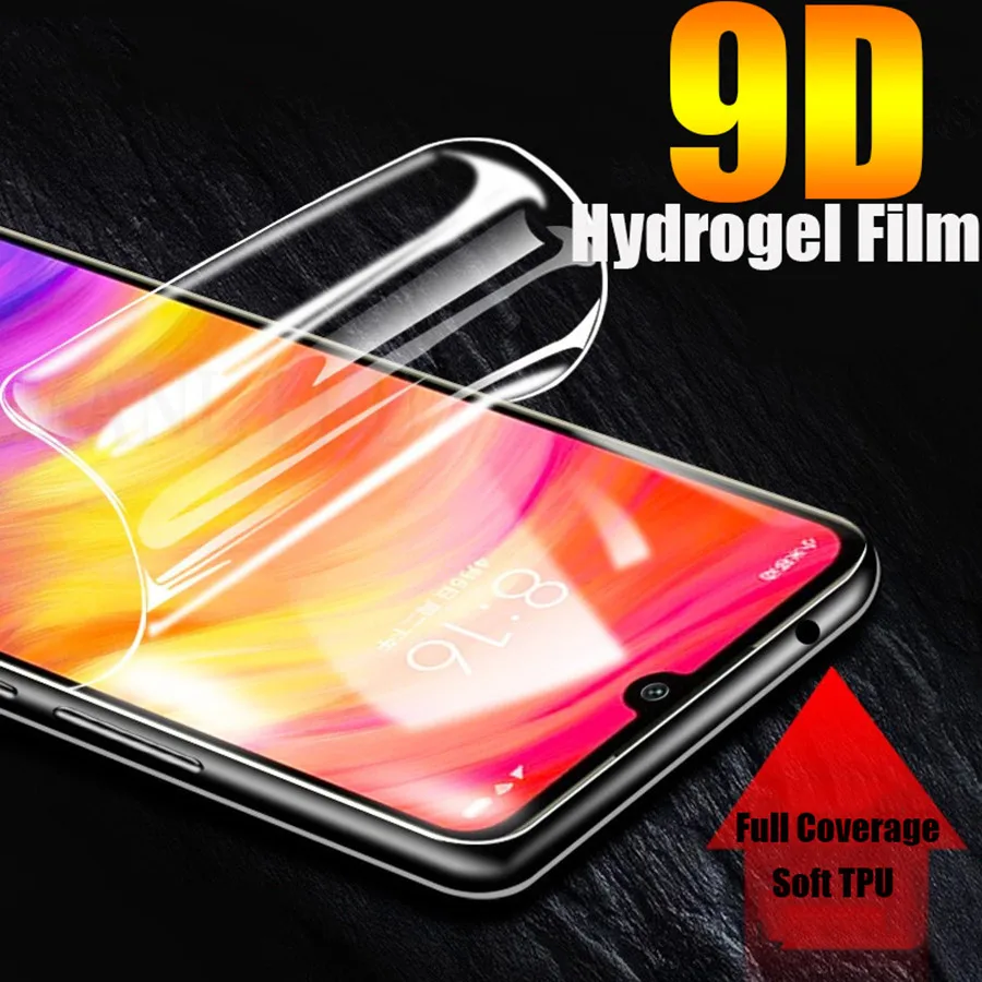 Для Xiaomi Redmi Note 7 мягкая TPU крышка для телефона которая полностью закрывает