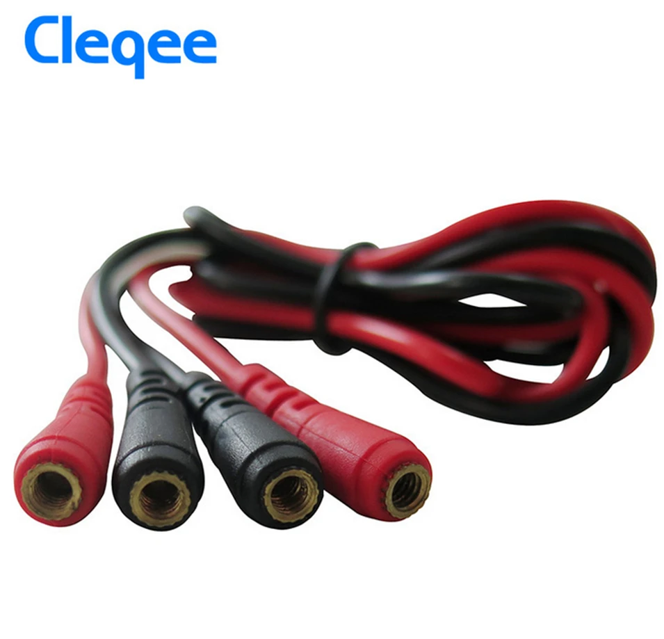 Cleqee P1500 16 in 1 Test Leads kit Replaceable wires Probes for dgital Multimeter crocodile clips U type probe | Инструменты