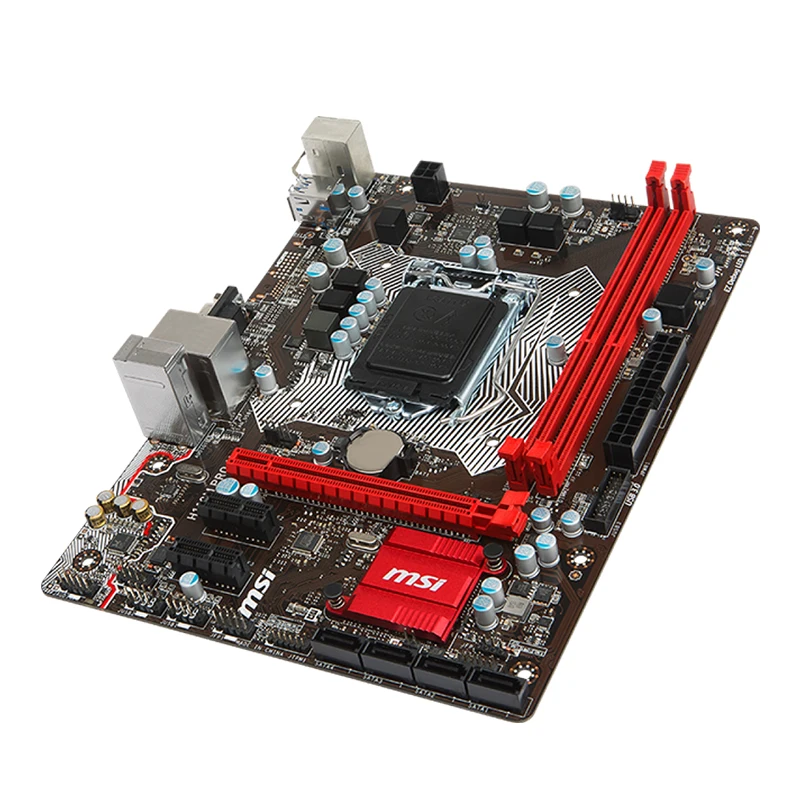 Motherboard H110M PRO-V msi 32G 2133MHz Intel H110 Chipset 4*SATA 6Bb/s PCI USB3.1/2.0 DVI-D/VGA 1920*1200@50Hz for Mining 1151 |