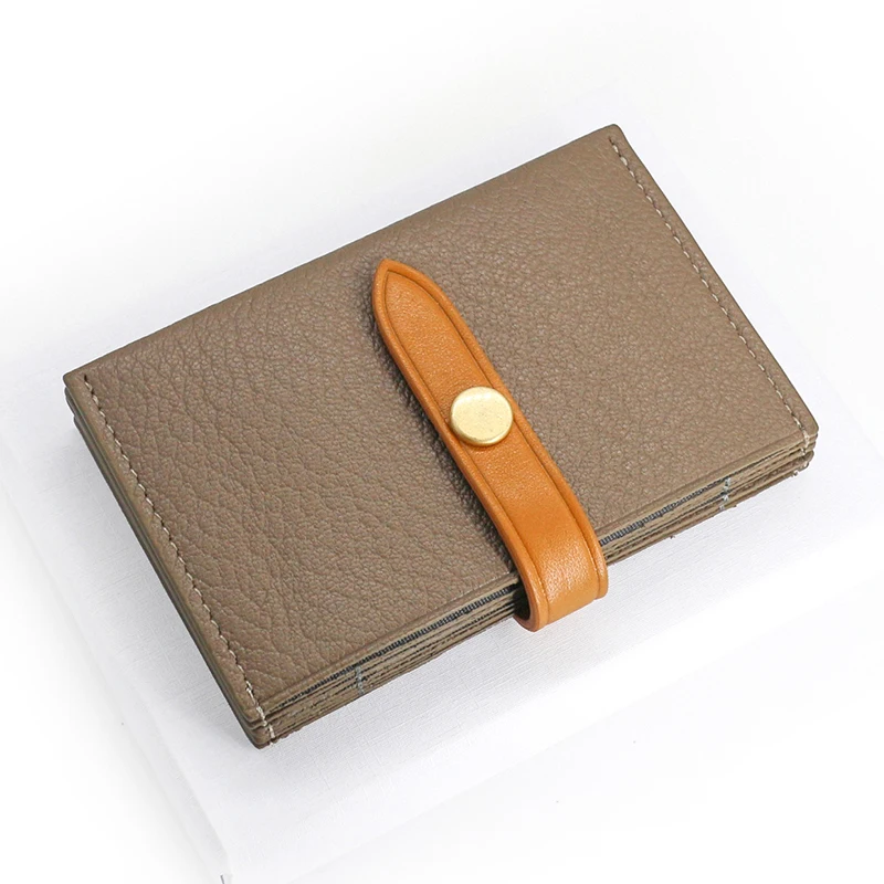 Новые модные кошельки для кредитных карт женский кожаный Роскошный футляр в