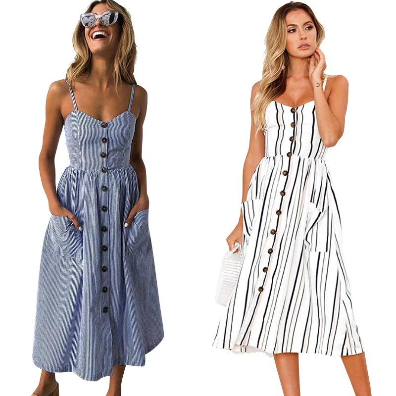 Женское платье в винтажном стиле элегантное пляжное платье-туника с карманами