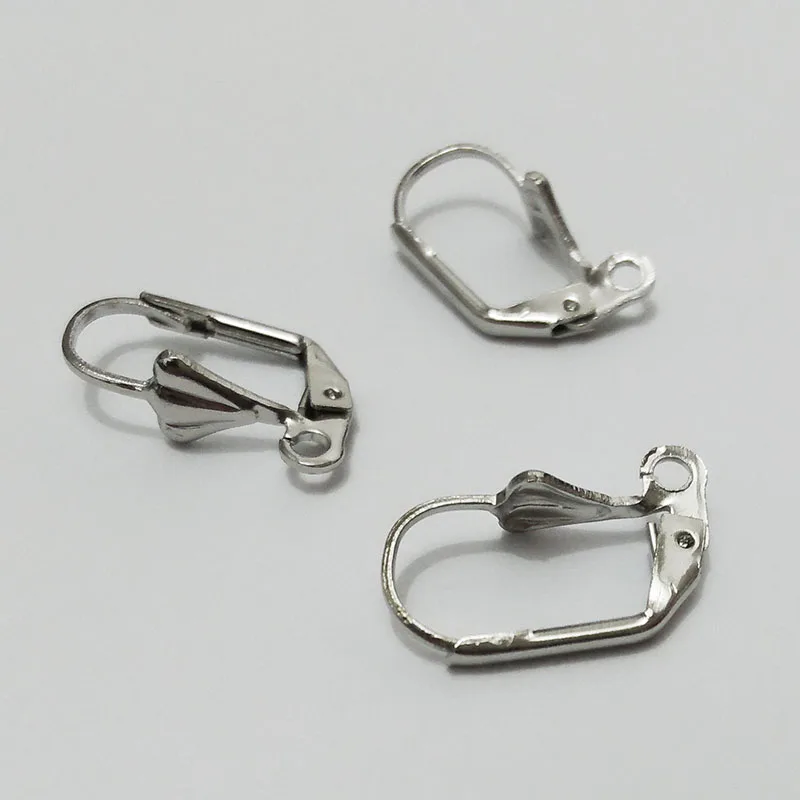 10 шт. фурнитура для сережек аксессуары ушей застежка крючок закрывающаяся петля