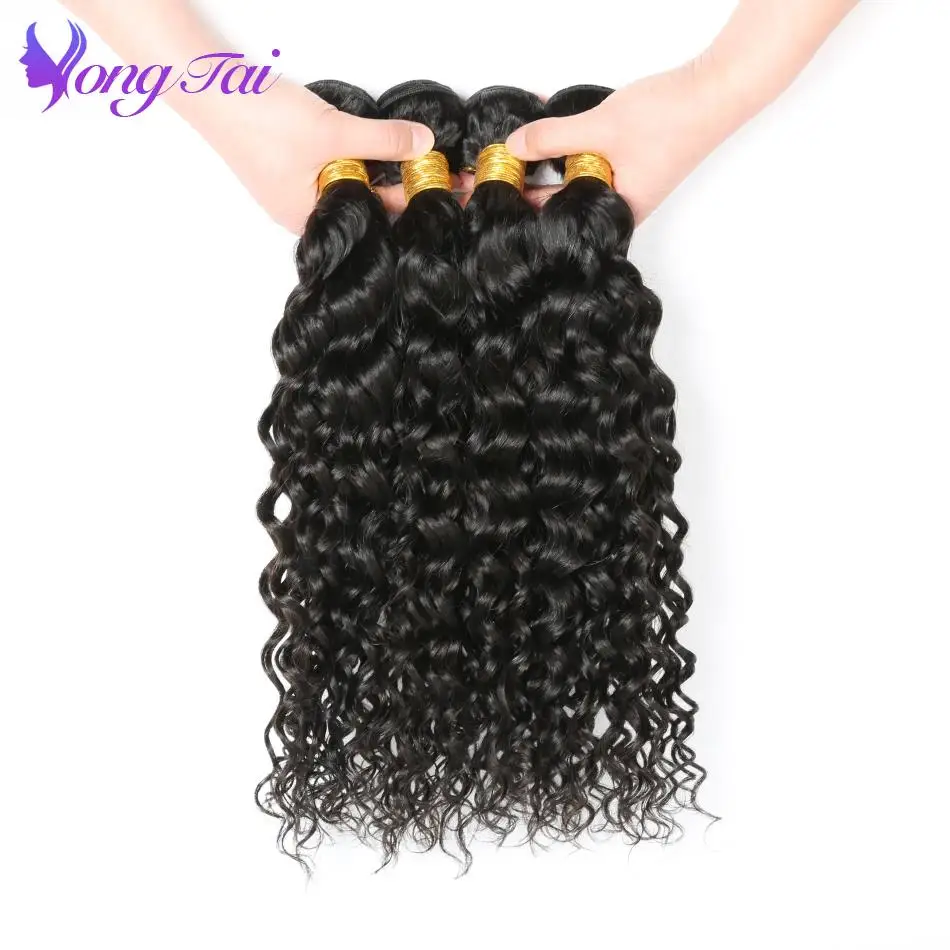 Yuyongtai Продукты для волос бирманская вода волновое удлинение Remy человеческие
