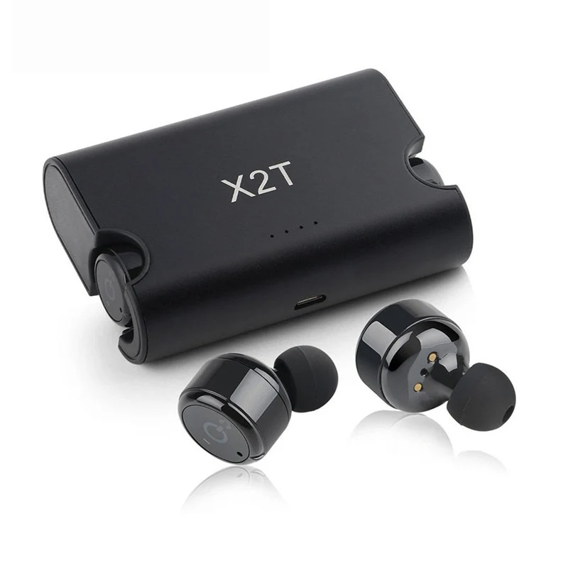 True беспроводной наушники близнецов X2T Bluetooth CSR4.2 стерео с магнитной зарядное