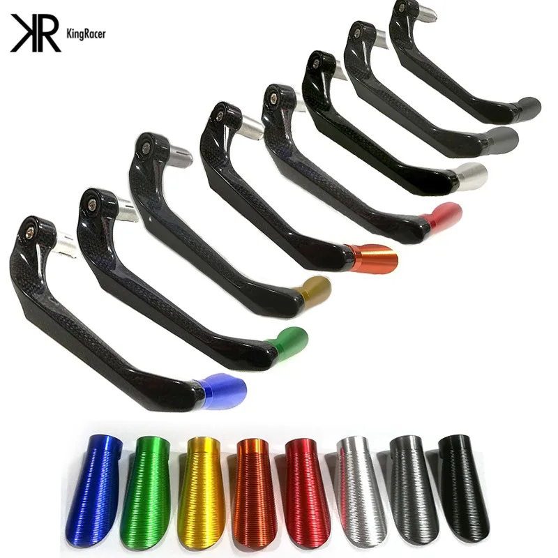 Carbon Brake Clutch Levers Protector Guard For SUZUKI GSXR1000 GSX-R750/ 650 GSXS750 Hayabusa DL650 SFV650 GSX250R GSXS1000