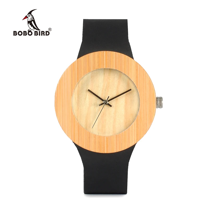 BOBO BIRD WC08C09 деревянные часы винтажные круглые Дизайнерские деревянные наручные часы из натуральной коровьей кожи женские наручные часы