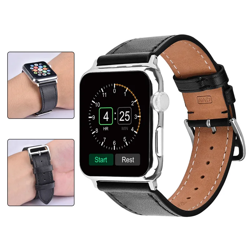 V-MORO 2017 новые часы ремни для Apple Watch 42 мм кожаный ремешок correas 38 iwatch серии 2 1 edition |