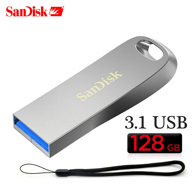 Флэш-накопитель SanDisk CZ74 USB 3 1 флэш-накопитель 32 ГБ 64 128 256 150 16 мини-диск для