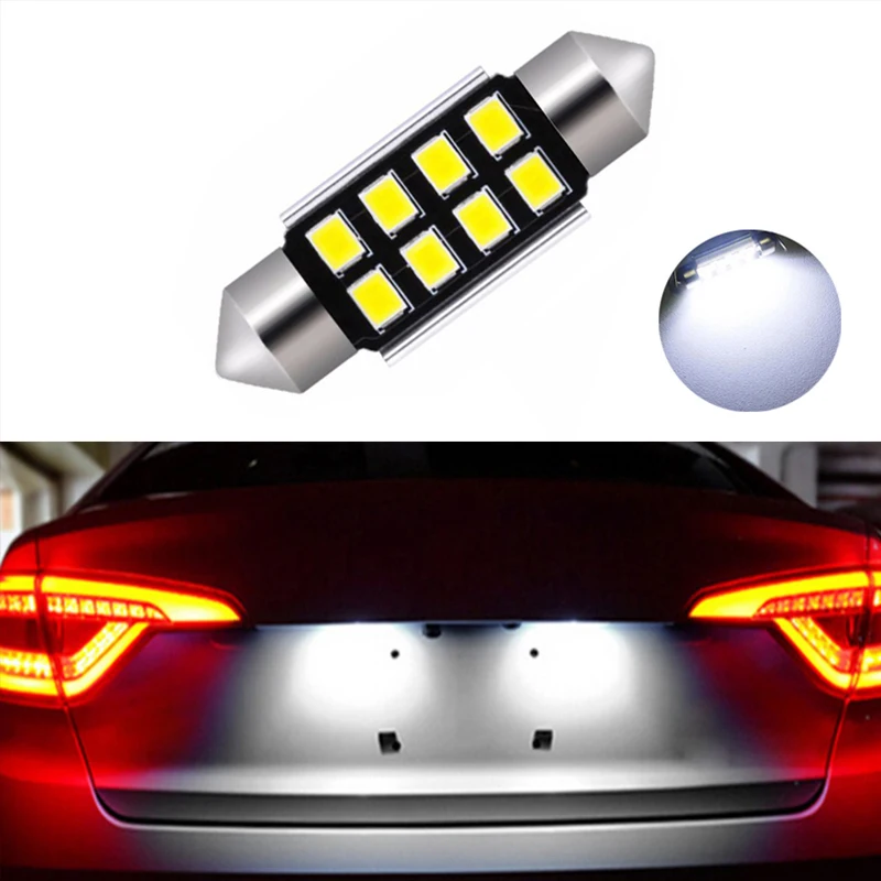 

1x LED CANbus Dome Festoon 2835 Error free License Number Plate Light Bulbs For BMW E39 E36 E46 E90 E60 E30 E53 E70