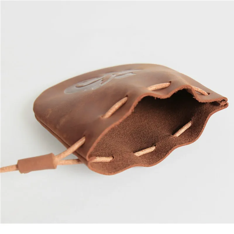 Дизайнерская Милая монета из натуральной кожи смешной кошелек для мужчин и