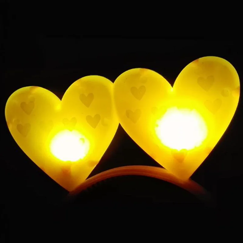 

Led Party Rave KIDS ADULT FLASHING LIGHT LED LOVE HEADBANDS BIRTHDAY PARTY WEDDING DECORATION Neon Party Glow Party Supplies
