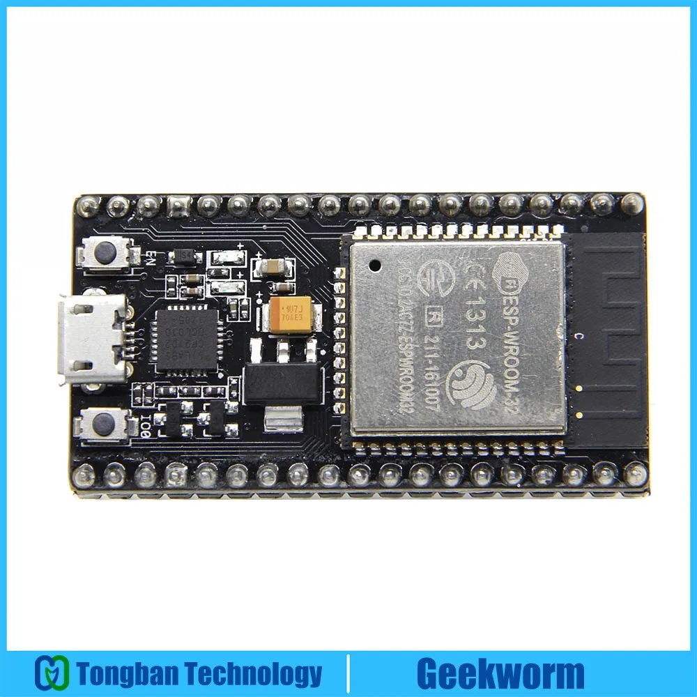 Geekworm NodeMCU 32S ESP32S Lua серийный модуль Wi Fi с ESP чипом/ESP32 WiFi + Bluetooth макетная плата|bluetooth