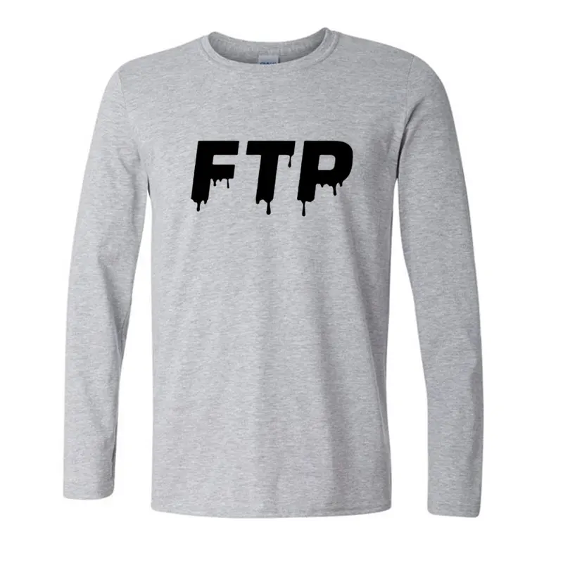 FTP модные футболки для мужские с принтом конструкции рубашка хип-хоп Стиль новый