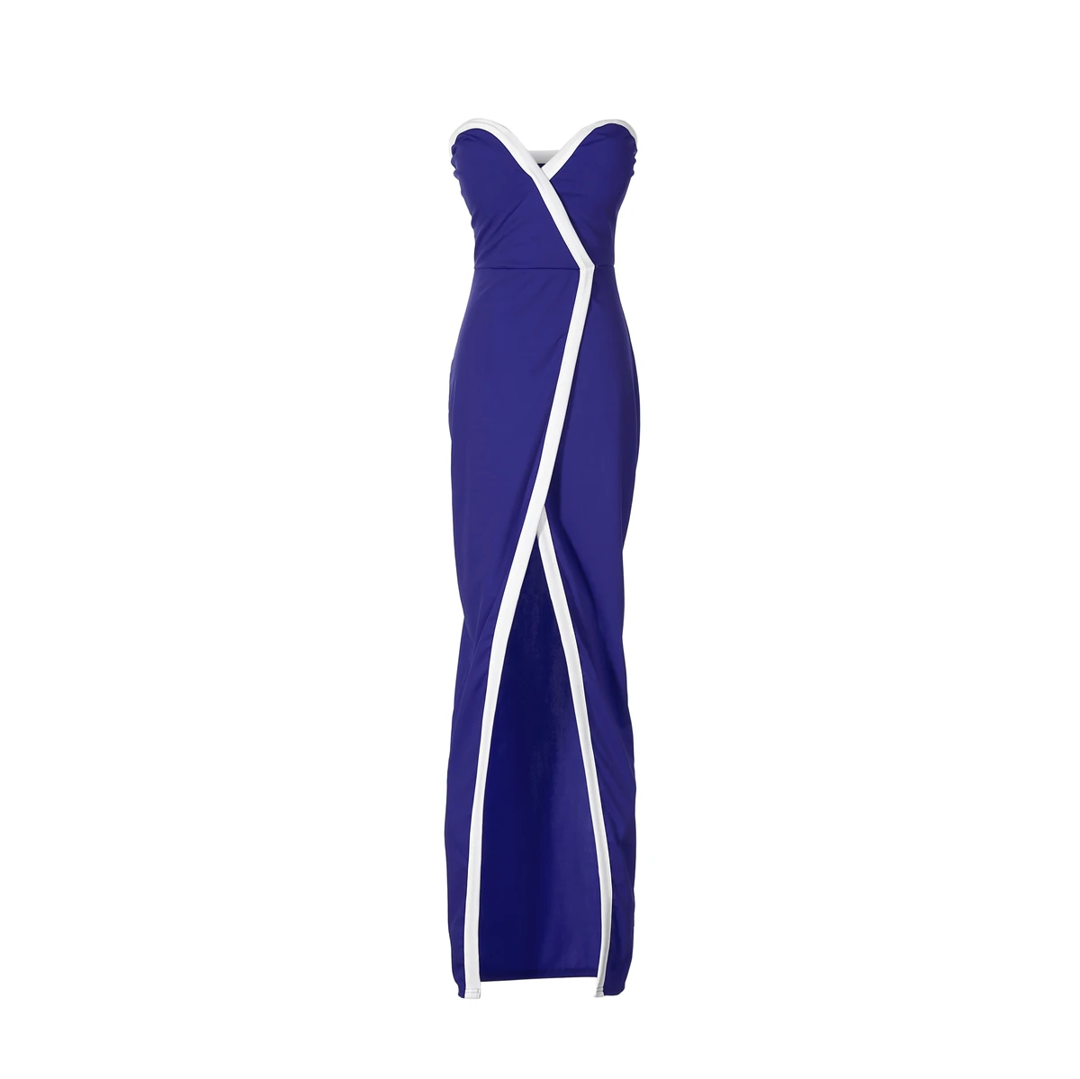 New Women Summer Off Shouder Strapless Slit Dress Slim Elegant Ladies Long Beach Maxi | Женская одежда