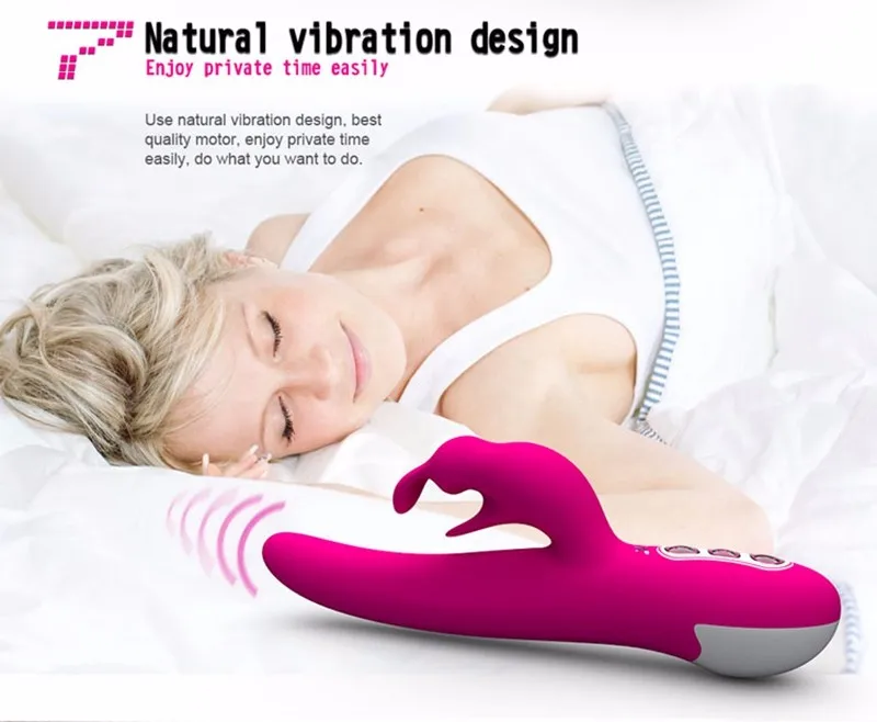 360 градусов вращающийся кролик-вибратор вибрирующий дилдо Стимулятор клитора