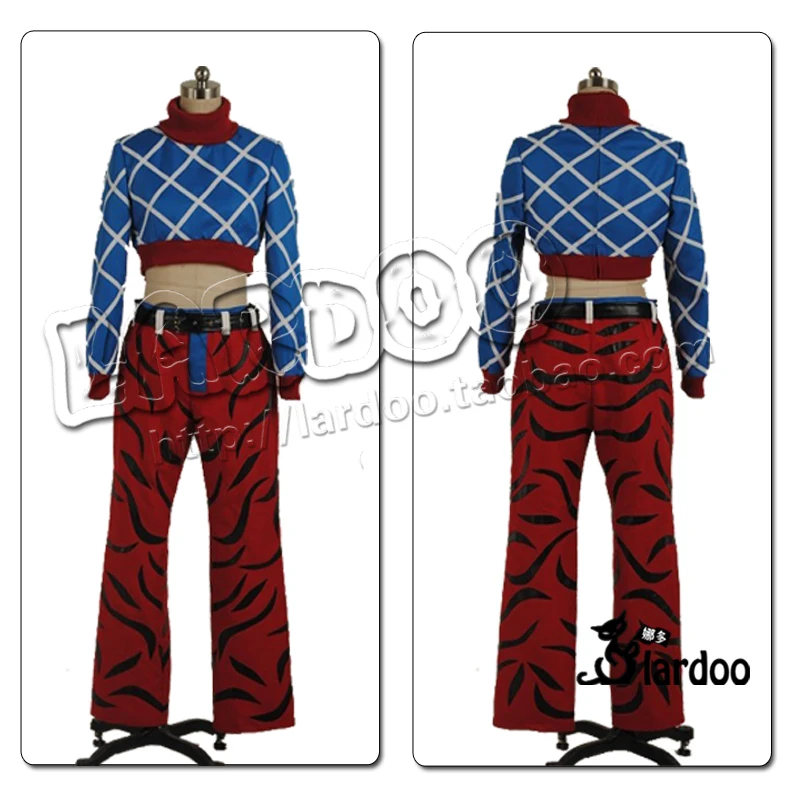 Костюм для косплея Гидо миста из невероятных приключений Джоджо|cosplay costume|jojo bizarre