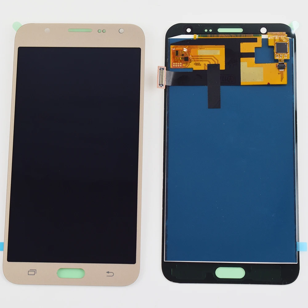 Lcd для samsung Galaxy J7 2015 lcd экран J700F J700M J700H J700FN кодирующий преобразователь сенсорного