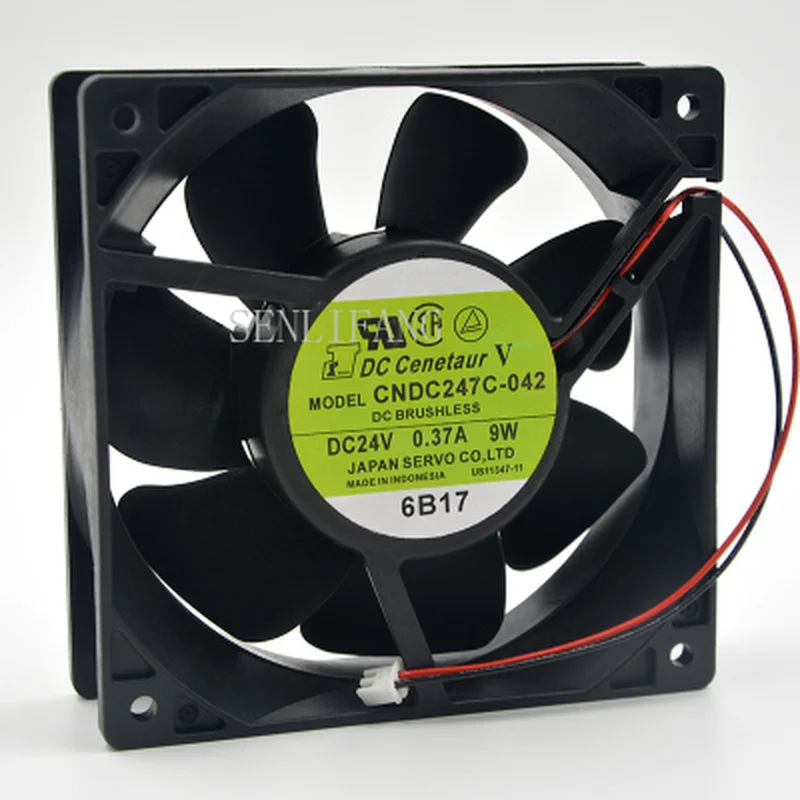 

CNDC24Z4P-977 DC 24V 0.42A 120x120x38mm Server Square Fan